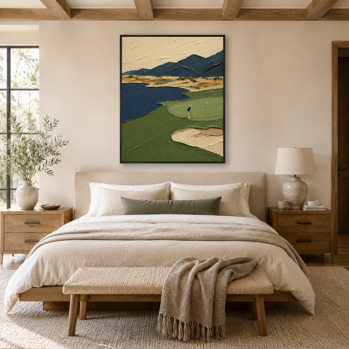 Impasto "Verdant Horizon"