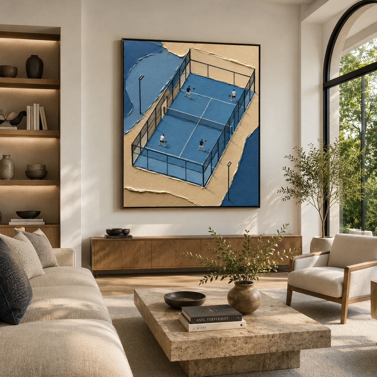 Impasto "Azure Court"