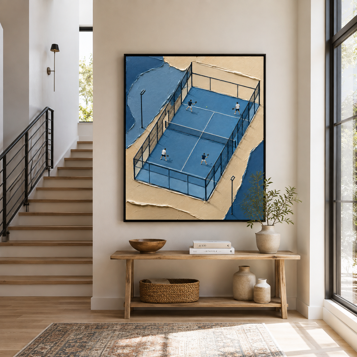 Impasto "Azure Court"