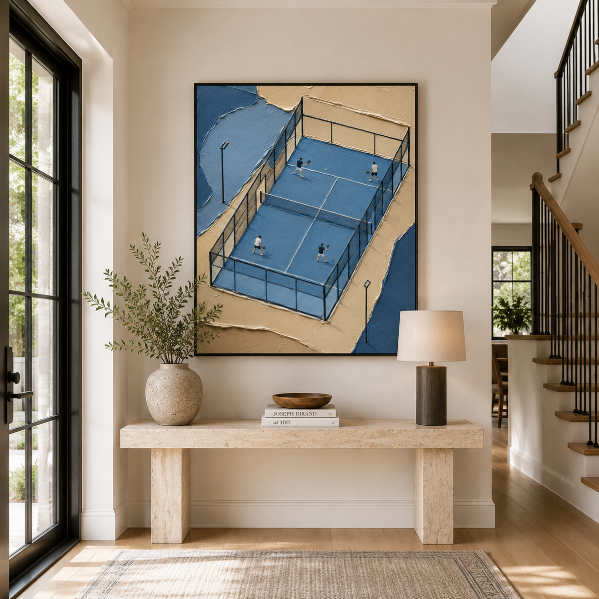 Impasto "Azure Court"