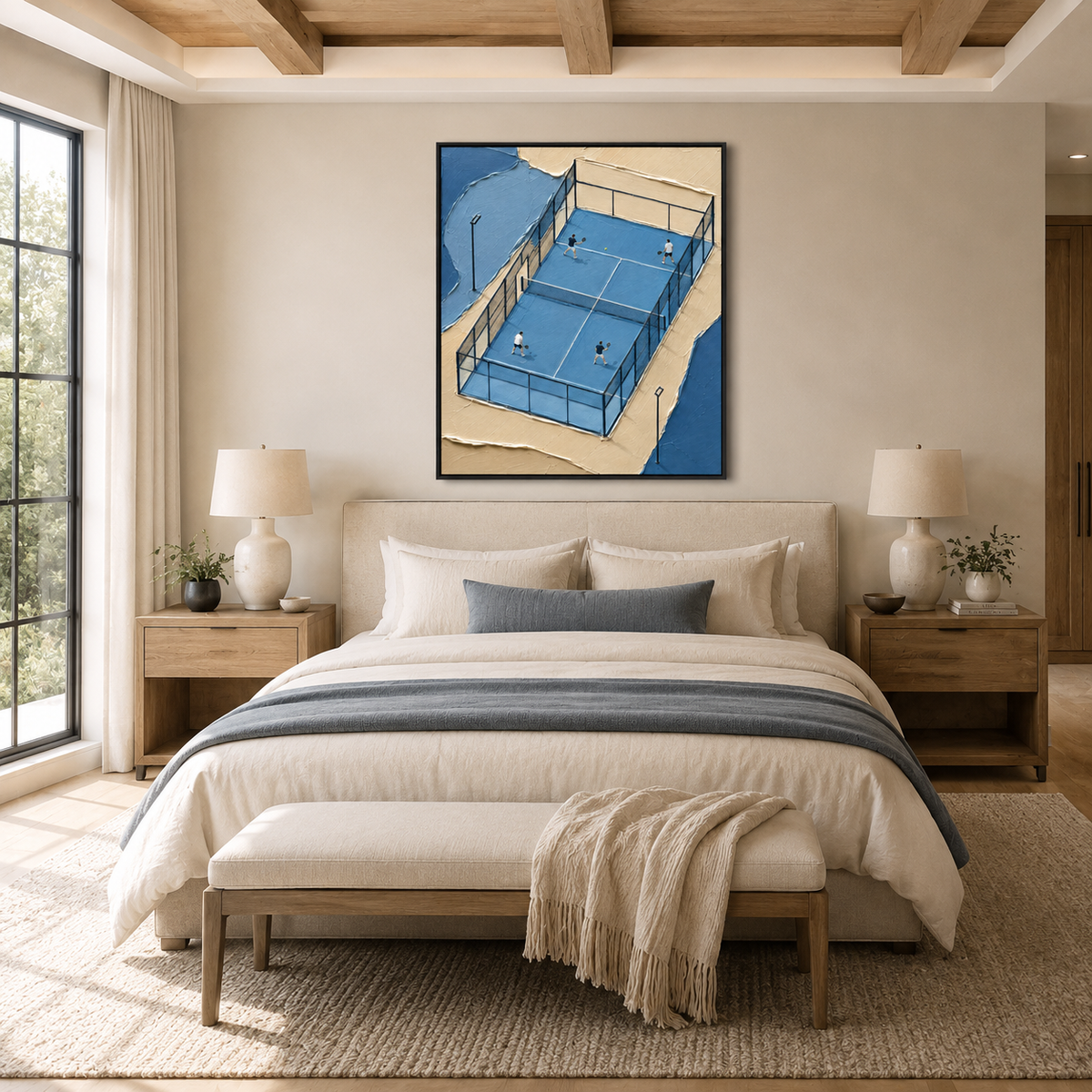 Impasto "Azure Court"