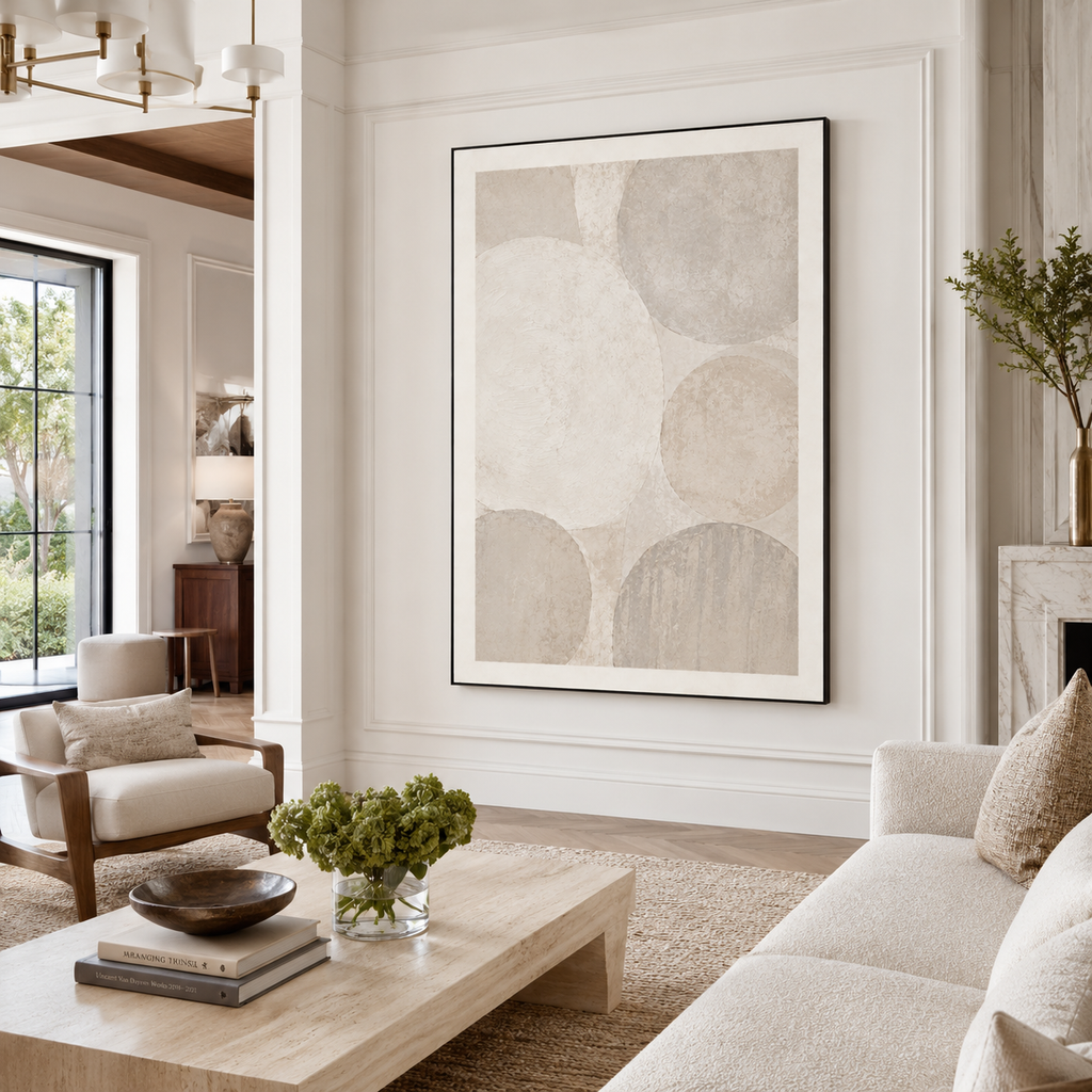 Wabi Sabi Art "Terra Luna"