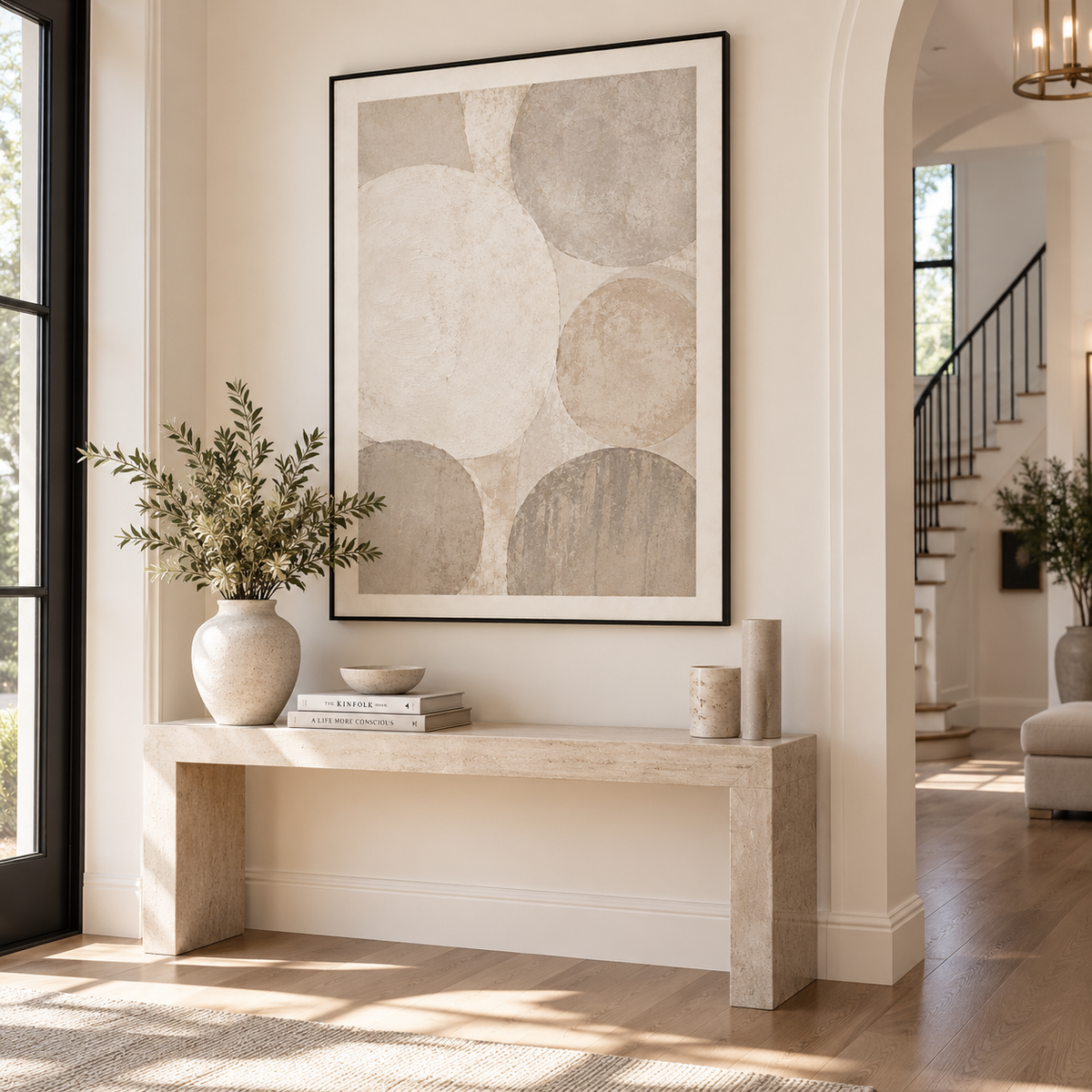 Wabi Sabi Art "Terra Luna"
