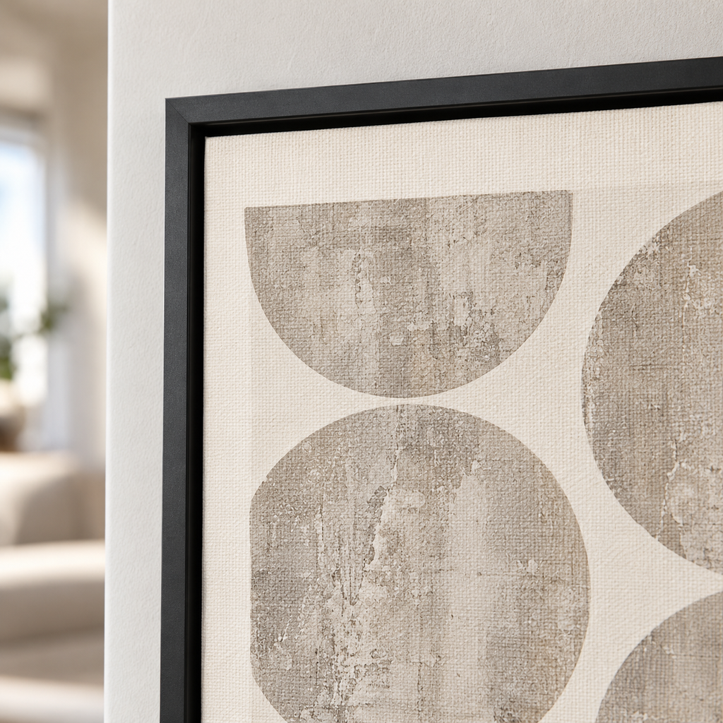 Wabi Sabi Art "Travertine Rhythm"