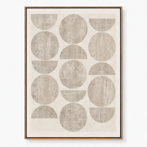 Wabi Sabi Art "Travertine Rhythm"