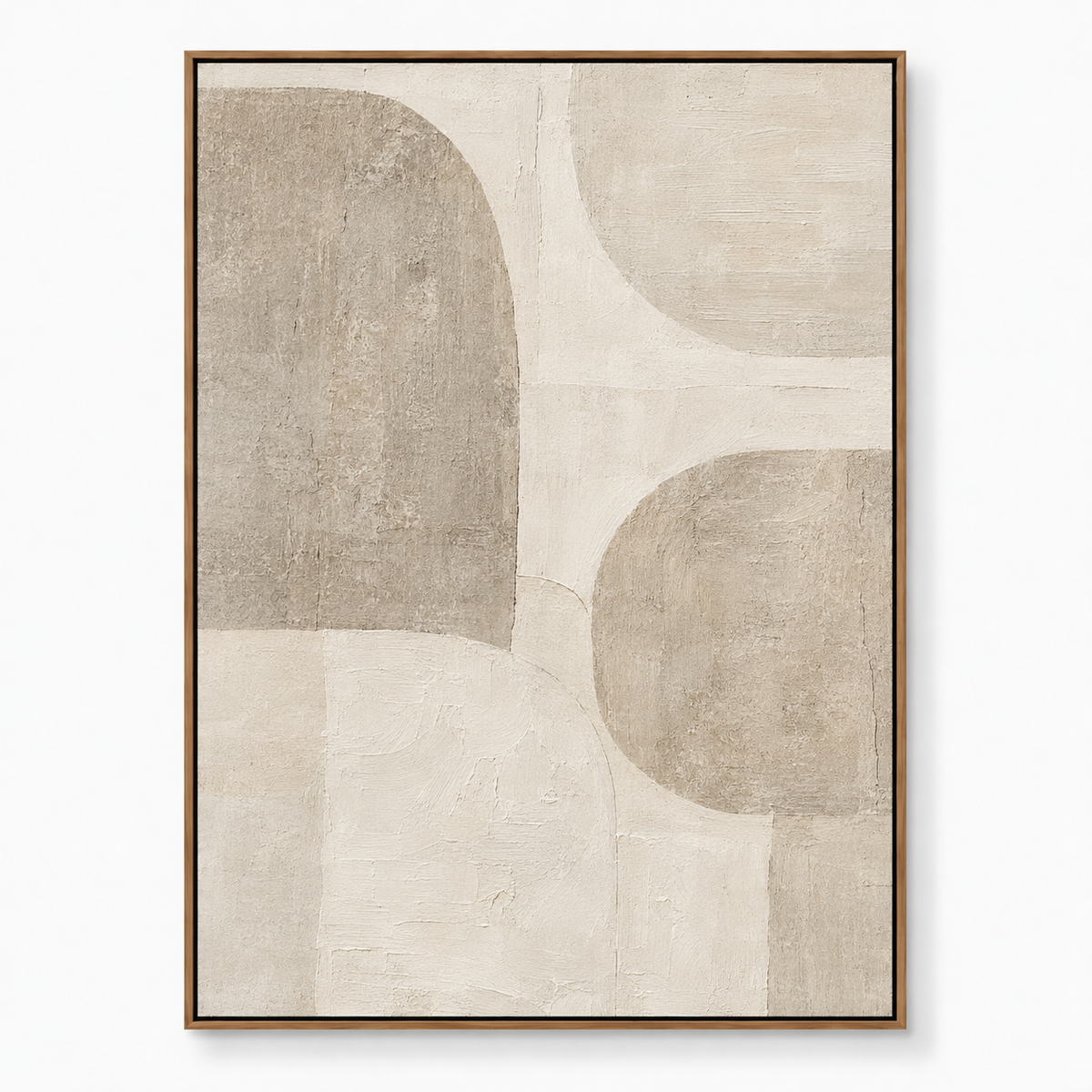 Wabi Sabi Art "Quiet Monolith"