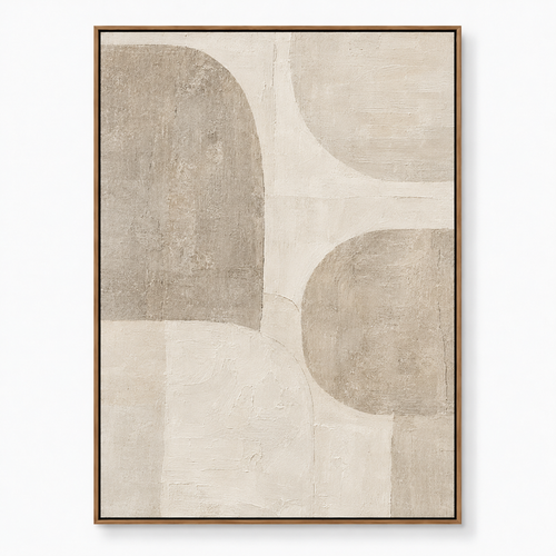 Wabi Sabi Art "Quiet Monolith"