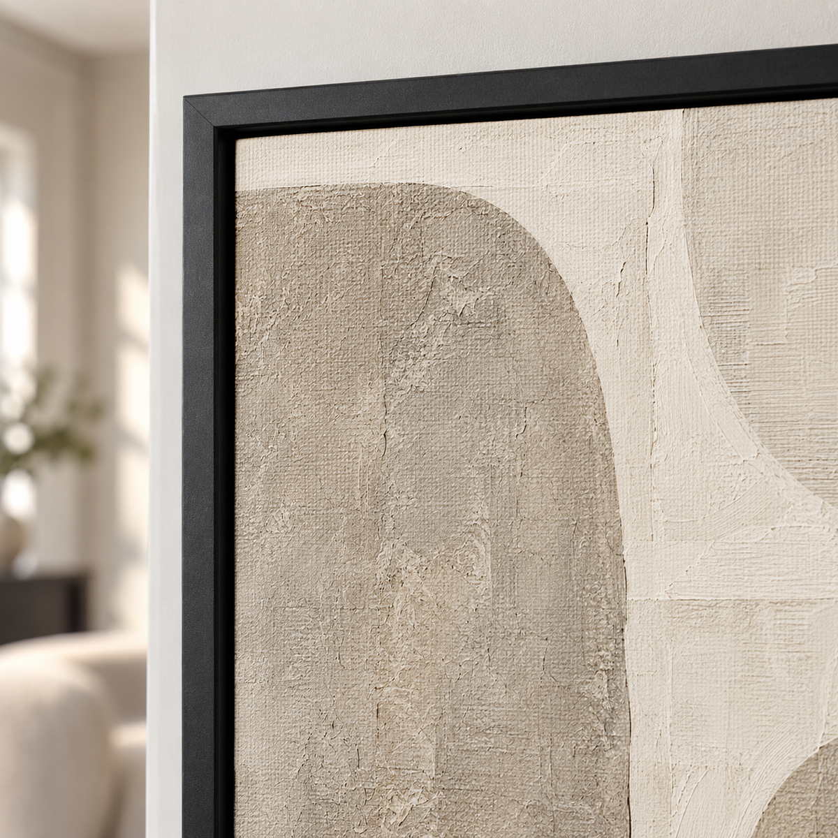 Wabi Sabi Art "Quiet Monolith"
