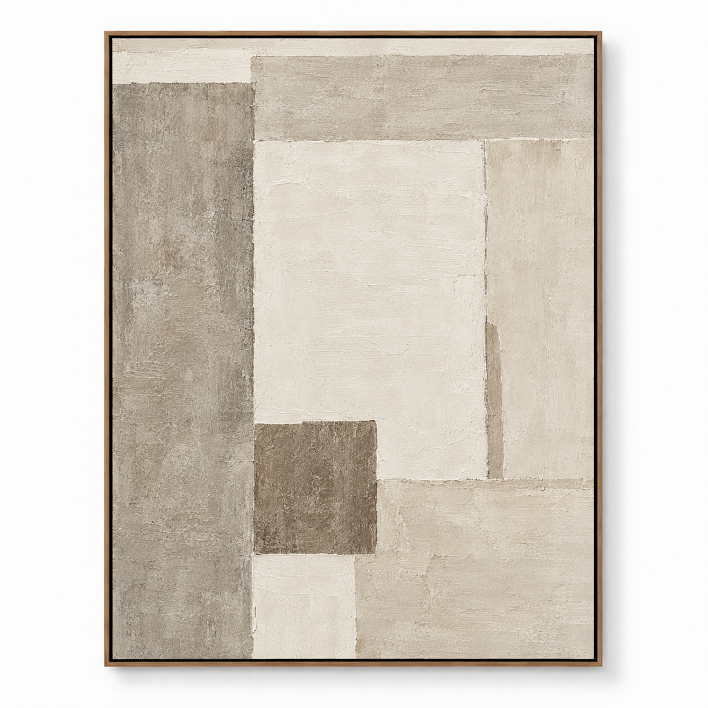 Wabi Sabi Art "Fractured Ledger"
