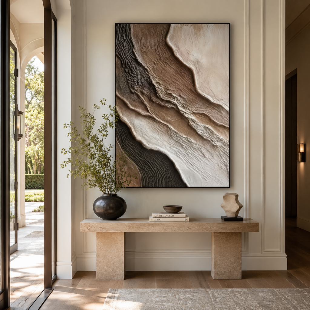 Wabi Sabi Art "Contours of Seressa"