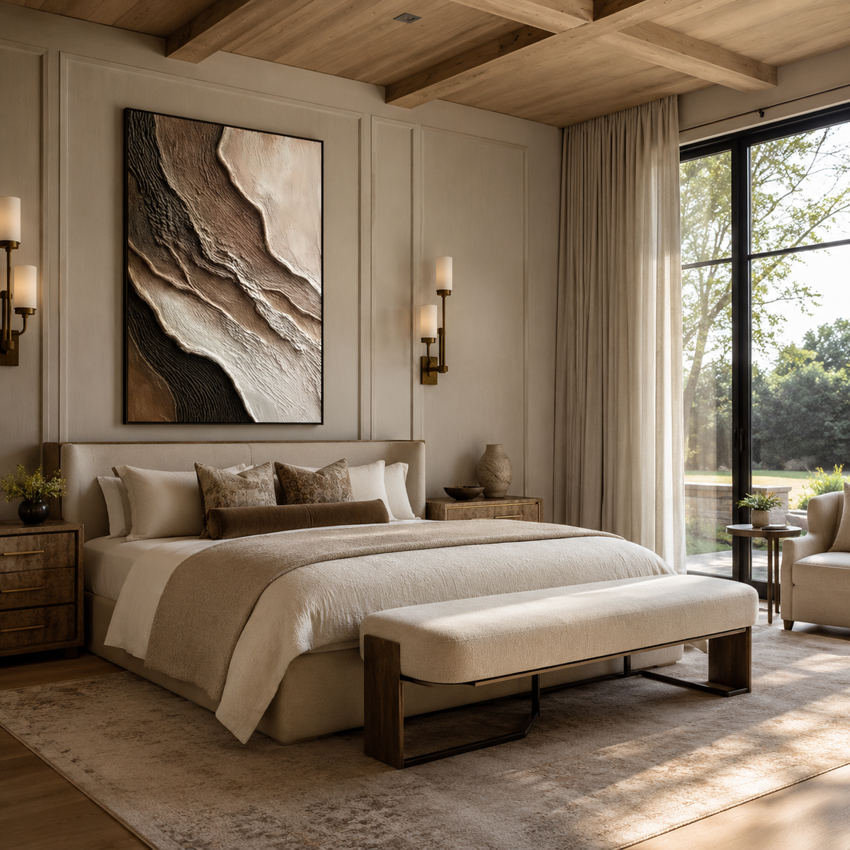 Wabi Sabi Art "Contours of Seressa"