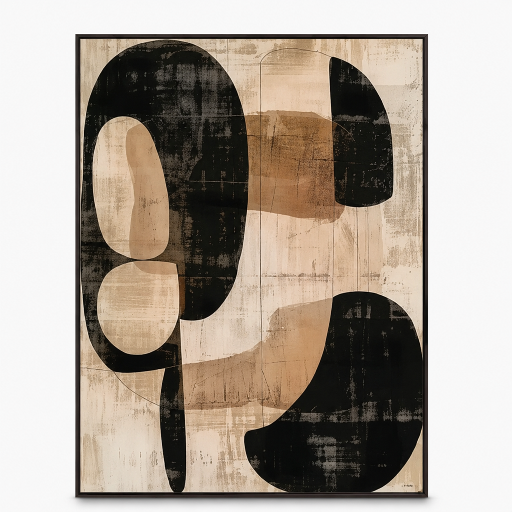Abstract Wall Art "Nocturne Meridian"