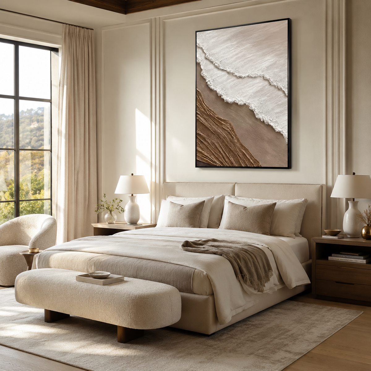 Wabi Sabi Art "Tides of Caelune"
