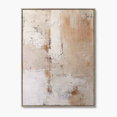 Wabi Sabi Art "Veil of Quiet Ember"