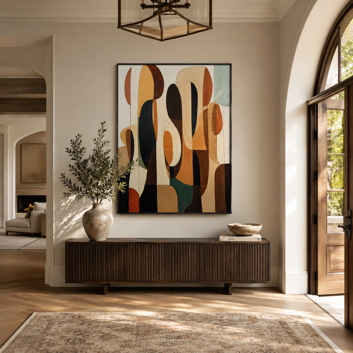 Abstract Wall Art "Elysian Arches"