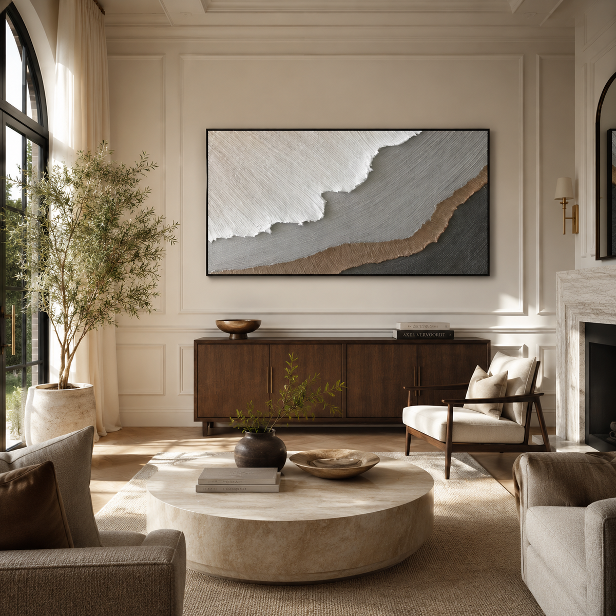 Wabi Sabi Art "Shoreline of Velune"