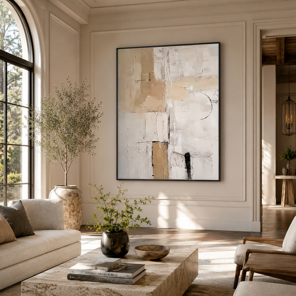 Abstract Wall Art "Velora Quietus"