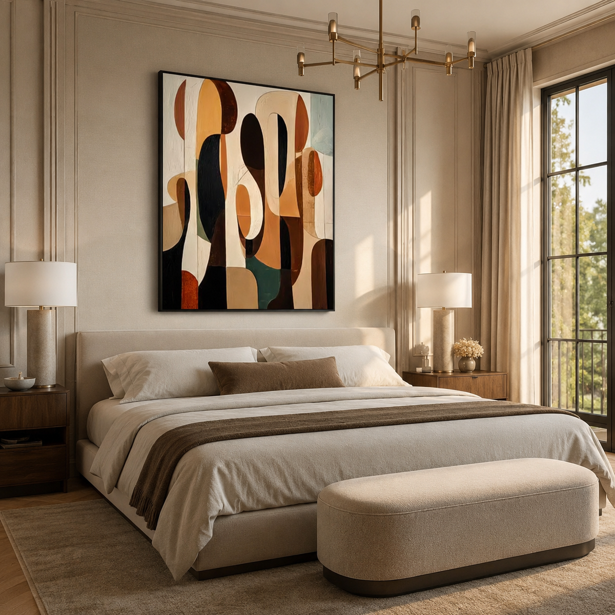 Abstract Wall Art "Elysian Arches"