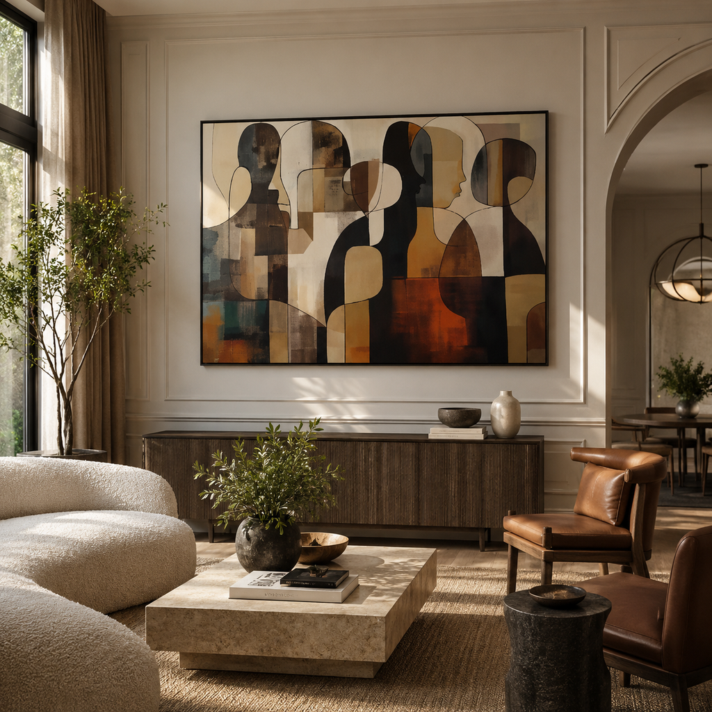 Abstract Wall Art "Nocturne of Solis"