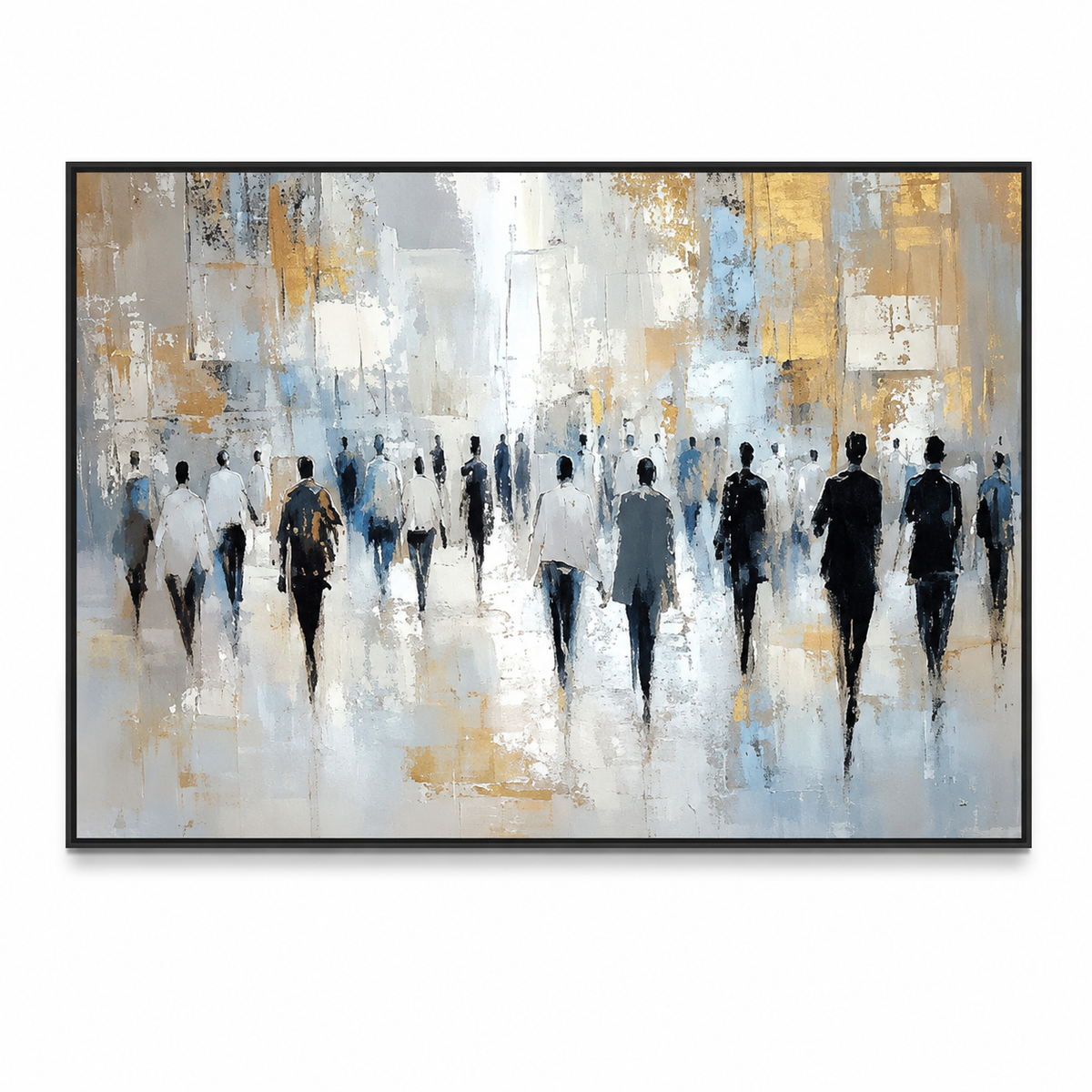 Expressionism Wall Art "Procession of Luminous Hours"