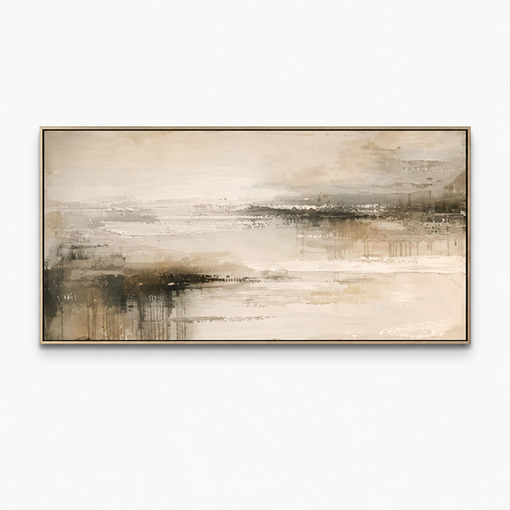 Abstract Wall Art "Veil of Quiet Tides"