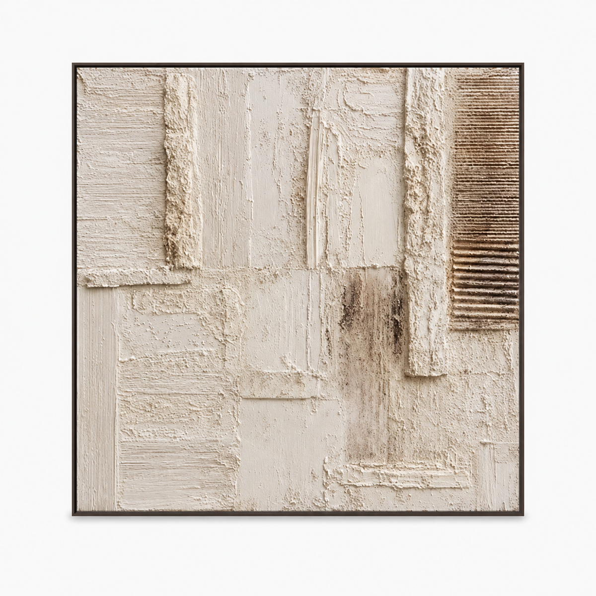 Plaster & Texture Art "Ivory Relic"