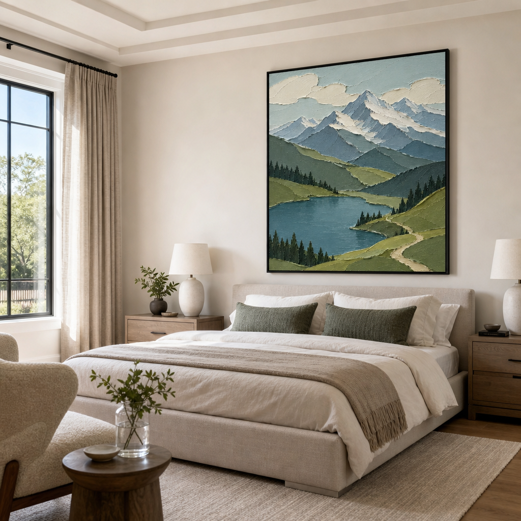 Impasto "Alpine Lake Reverie" - Chambre