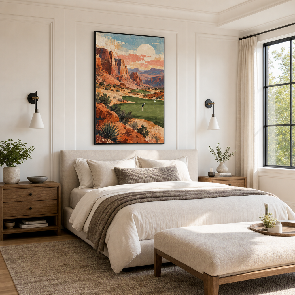 Impasto "Canyon Moonrise" - Chambre