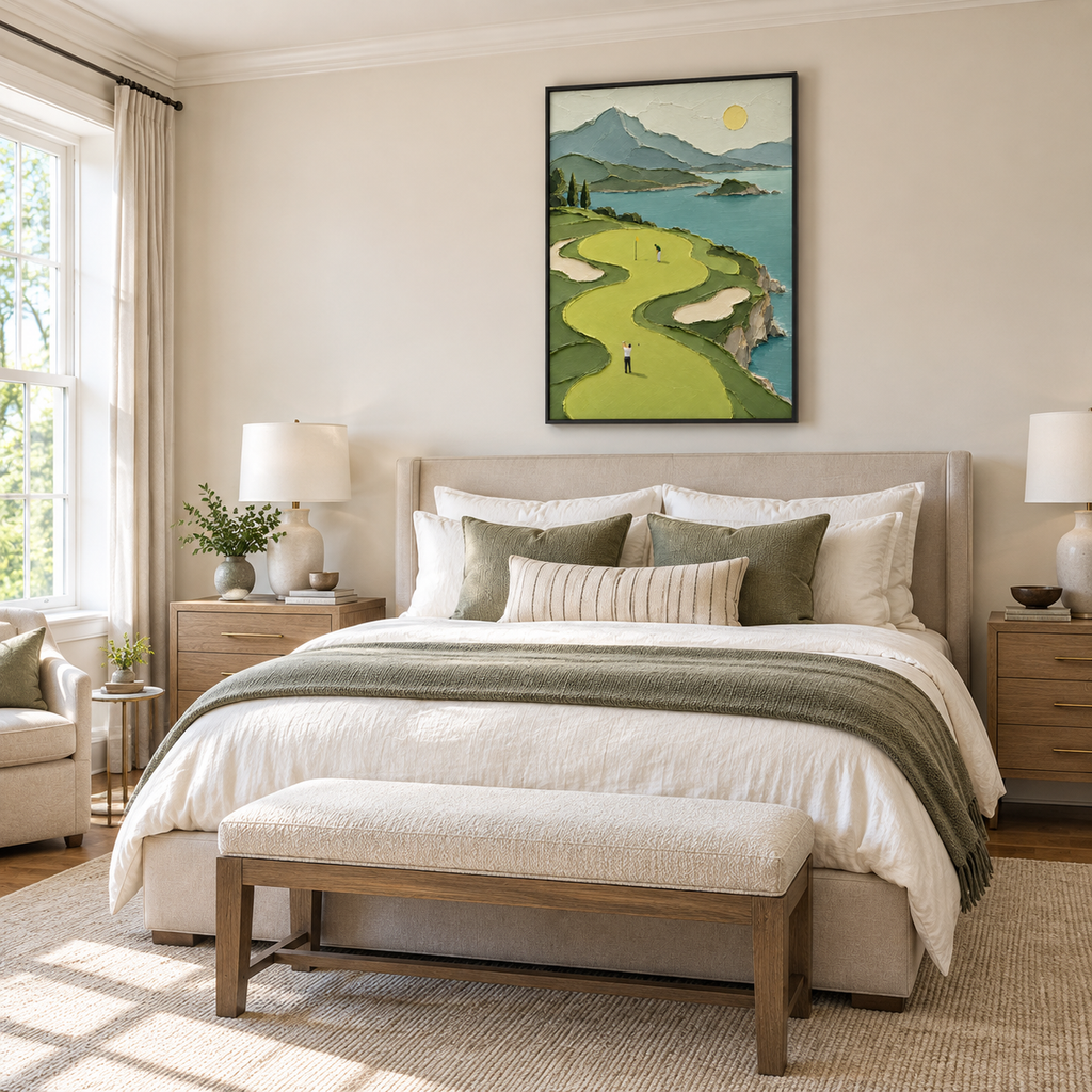 Impasto "Emerald Coast Fairway" - Chambre