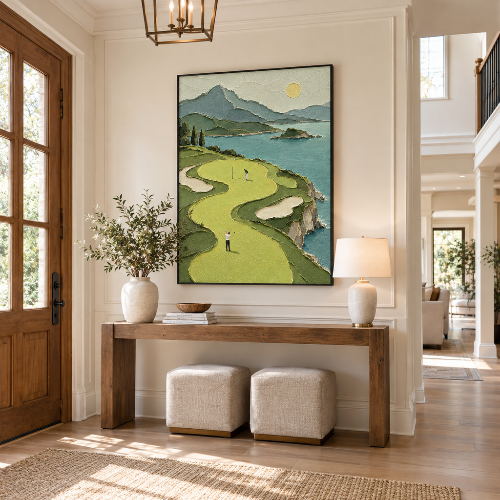 Impasto "Emerald Coast Fairway" - Hall d\\\'entrée
