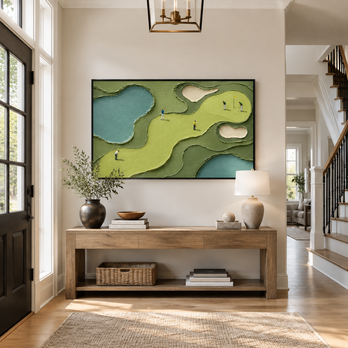 Impasto "Fairway Gathering" - Hall d\\\'entrée